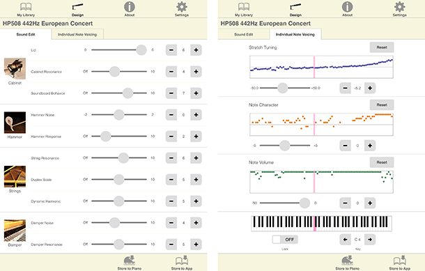 Piano Designer for iPad